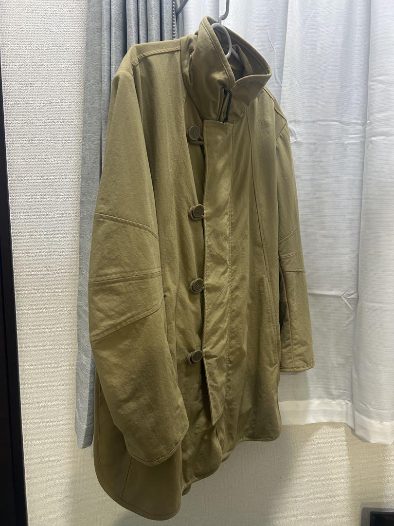descente ddd ミリタリーナイロンコート