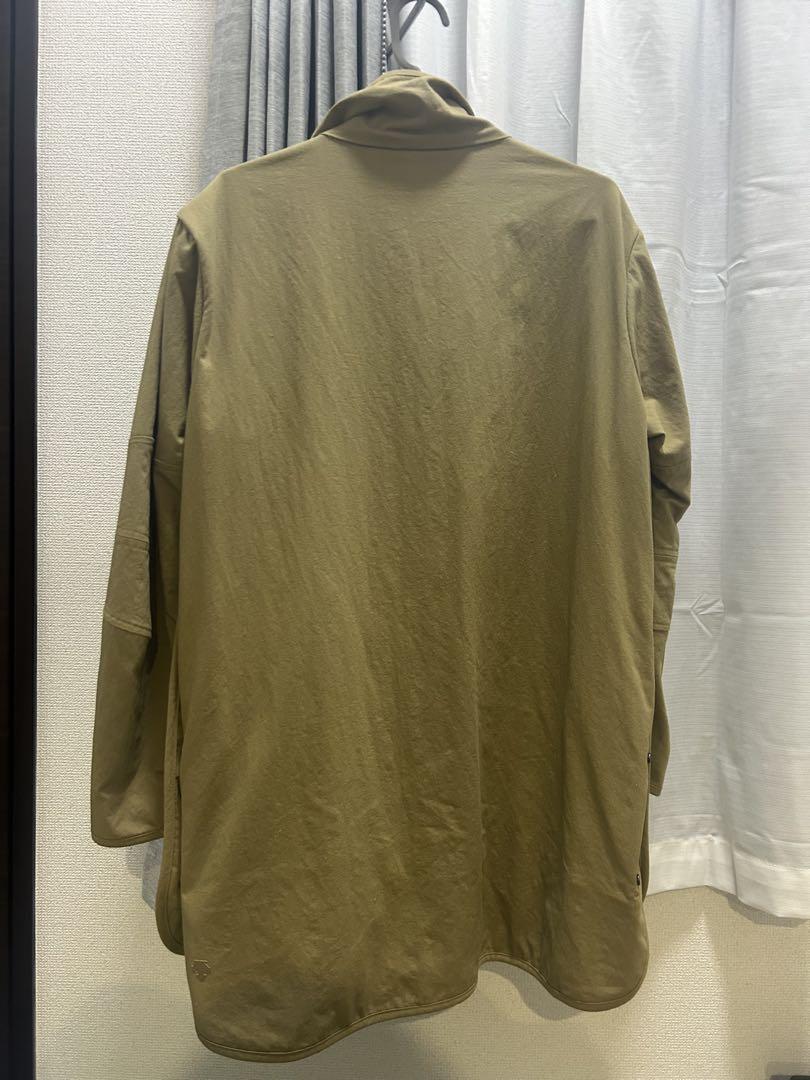 descente ddd ミリタリーナイロンコート