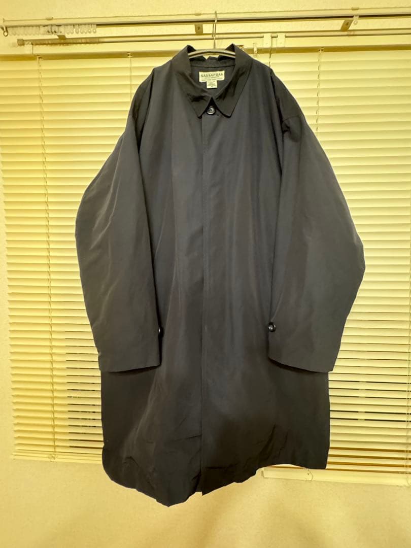 ササフラス ガーデニングアットナイトコート 60/40クロス ネイビー Mサイズ ササフラス ガーデニングアットナイトコート 60/40クロス ネイビー Mサイズ