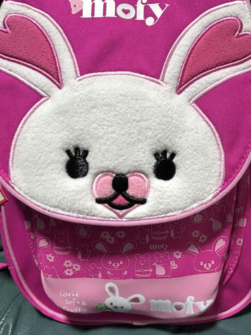【未使用】mofy うさぎのモフィ　リュック　ピンク　平成レトロ　【美品】