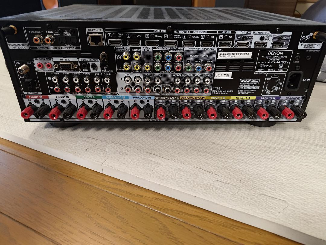 DENON AVR-X4700H AVアンプ