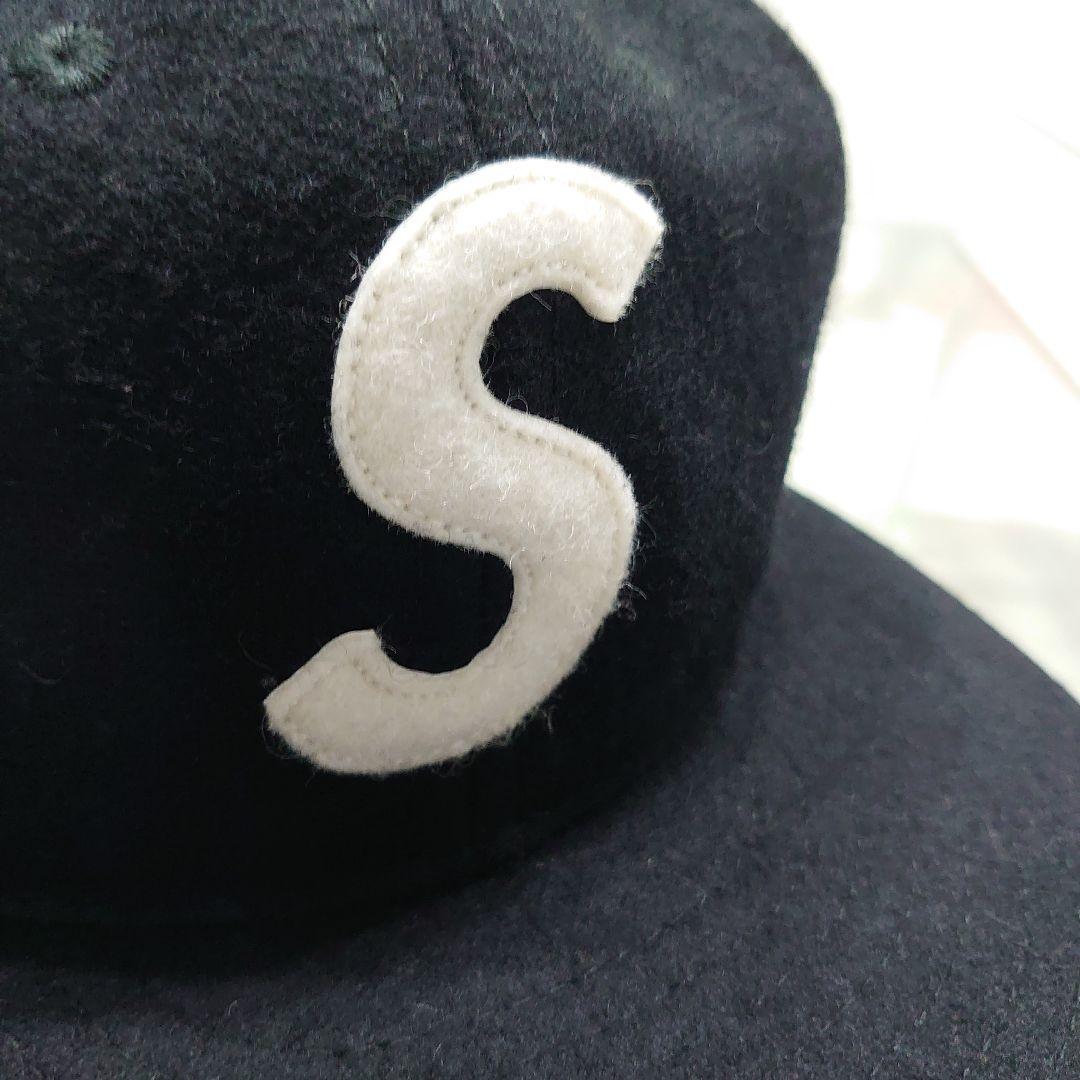正規 Supreme シュプリーム Ebbets Sロゴ Fitted キャップ