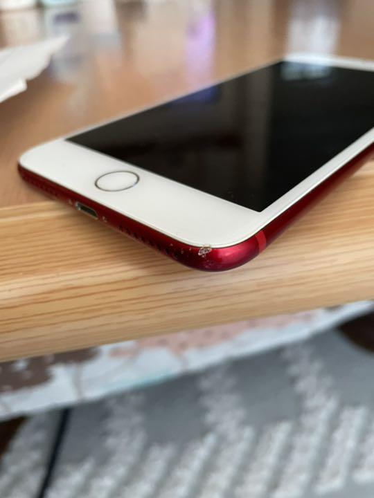 バッテリー iPhone 7 Plus Red 128 GB SIMフリー zvoVg-m50804043670 カメラ