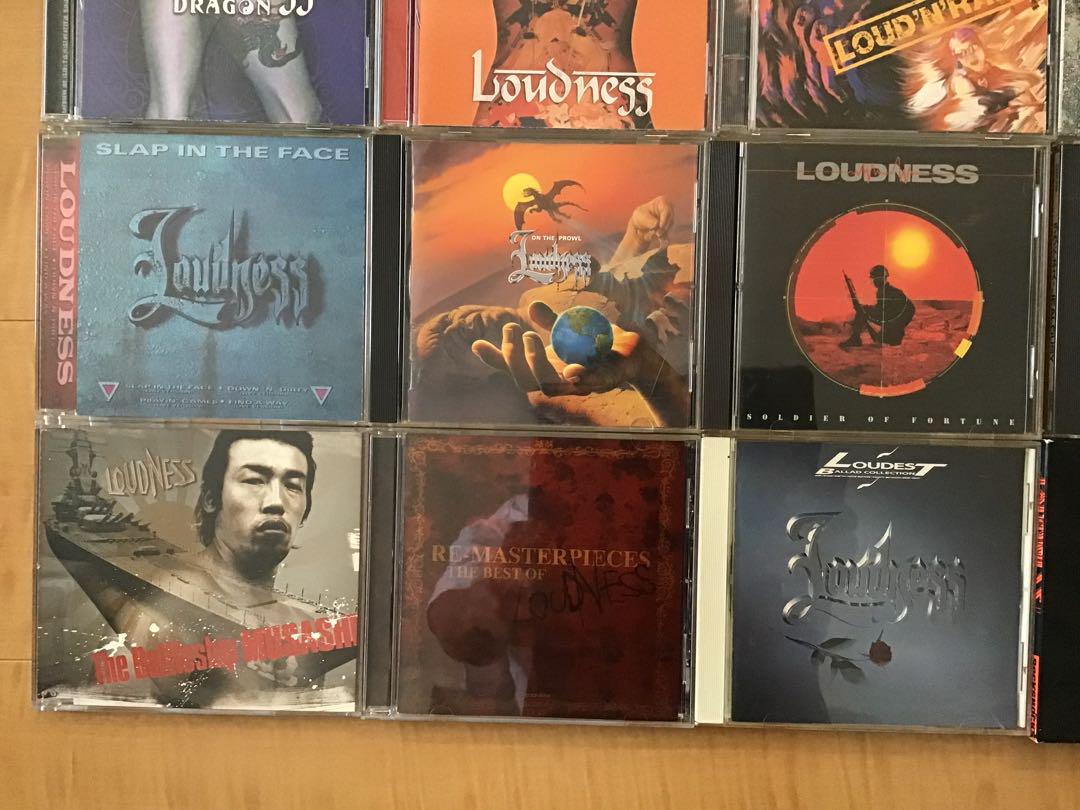 【CDまとめ売り】LOUDNESS CD 35枚セット　ラウドネス
