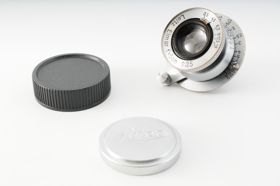 在庫処分セール 5cm Elmar ライカ Leica 動作確認済 F3.5 2#785 エルマ レンズ(単焦点)