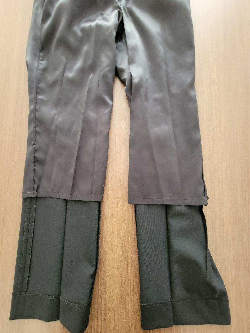 LES MUES AOKIパンツスーツ黒 2024年オールシーズン　上７号下５号