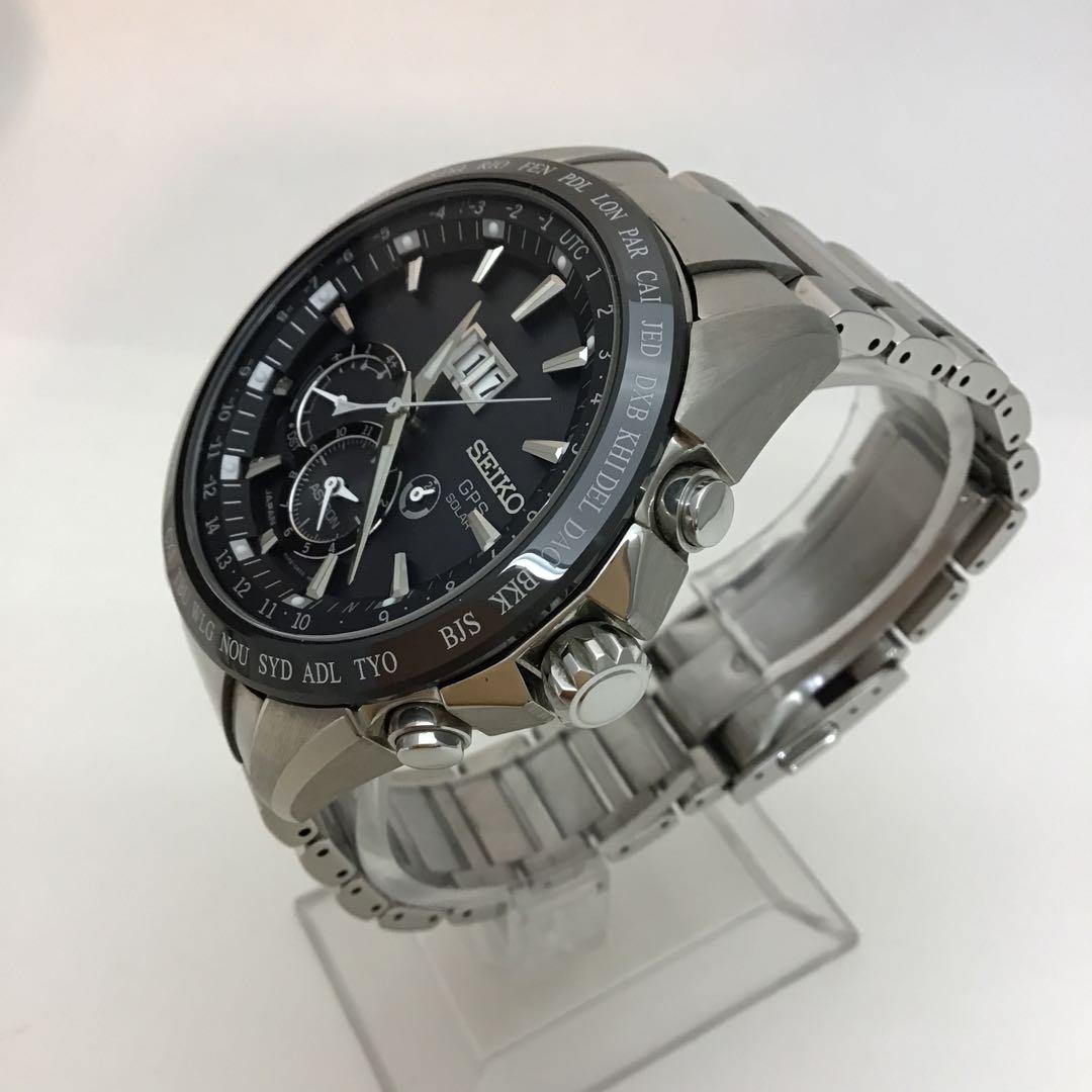 SEIKOセイコーASTRONアストロンGPSソーラー電波腕時計チタン