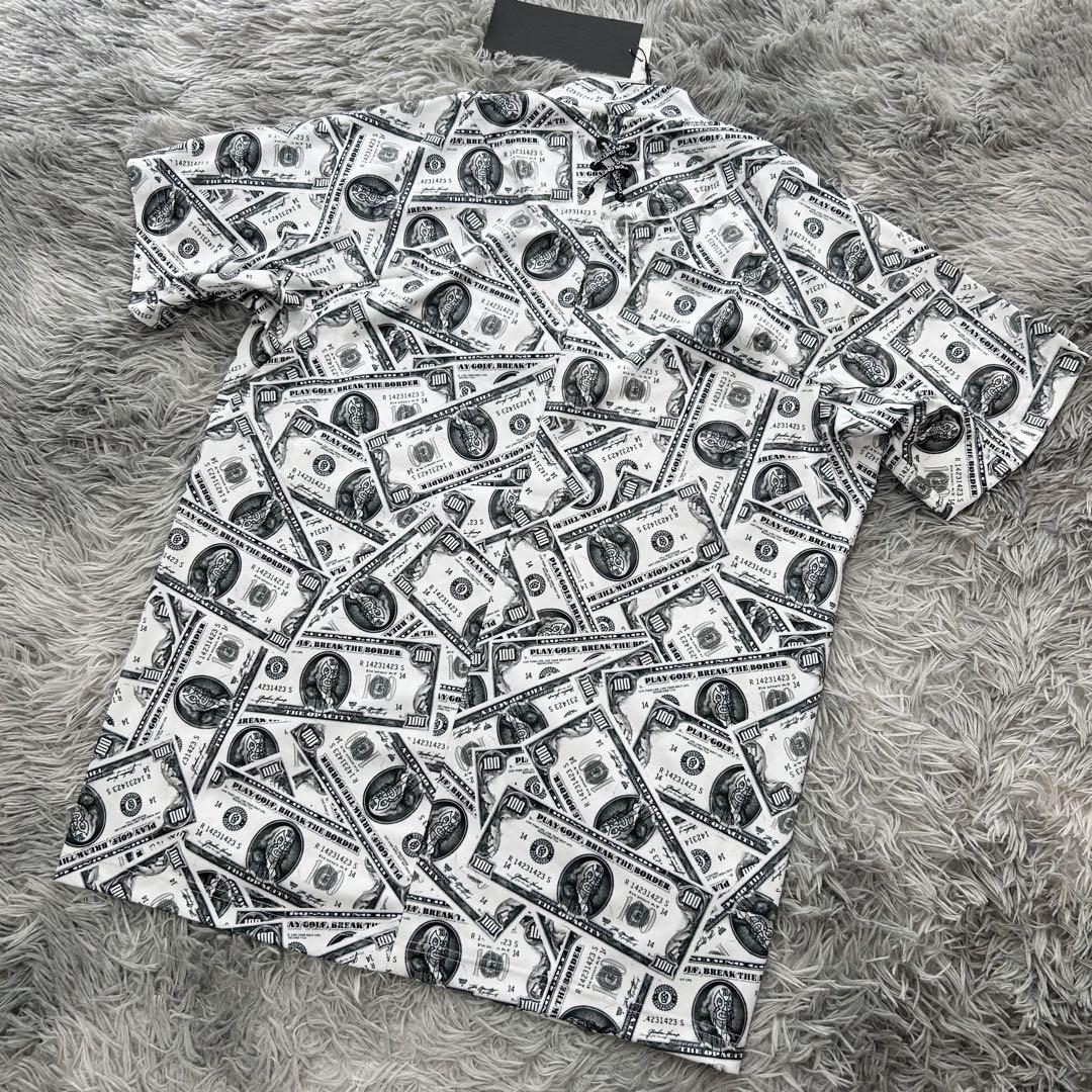新品　ラッセルノ　セットアップ　モックネック　ハーフパンツ　ルチャ　ドル紙幣