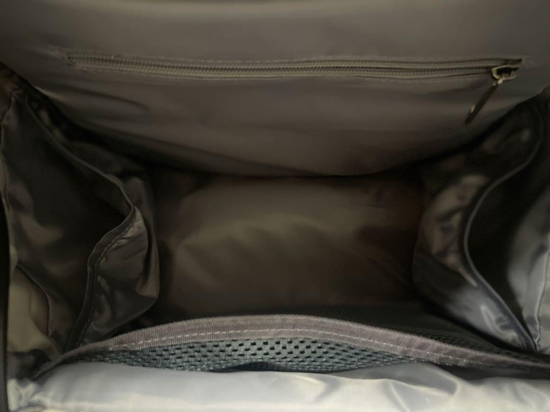 Ponbaby 大容量27Lツインズマザーズバッグ ミルキーホワイト
