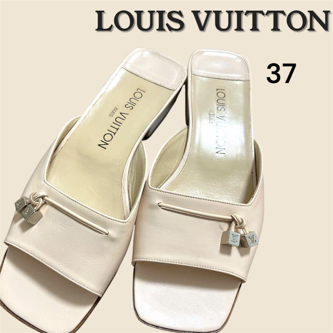 LOUIS VUITTON スライドサンダル 37