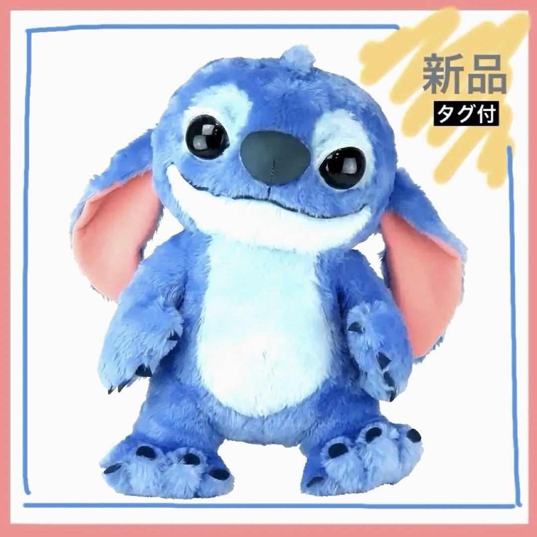 新品タグ付きリロ&スティッチLサイズぬいぐるみ ×2 実写映画『リロ&スティッチ』Lぬいぐるみ“スティッチ” - メルカリ