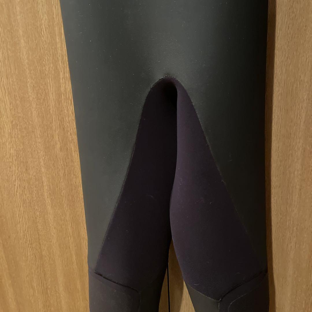 国産黒 ノースリーブ ロングジョン ウェットスーツ