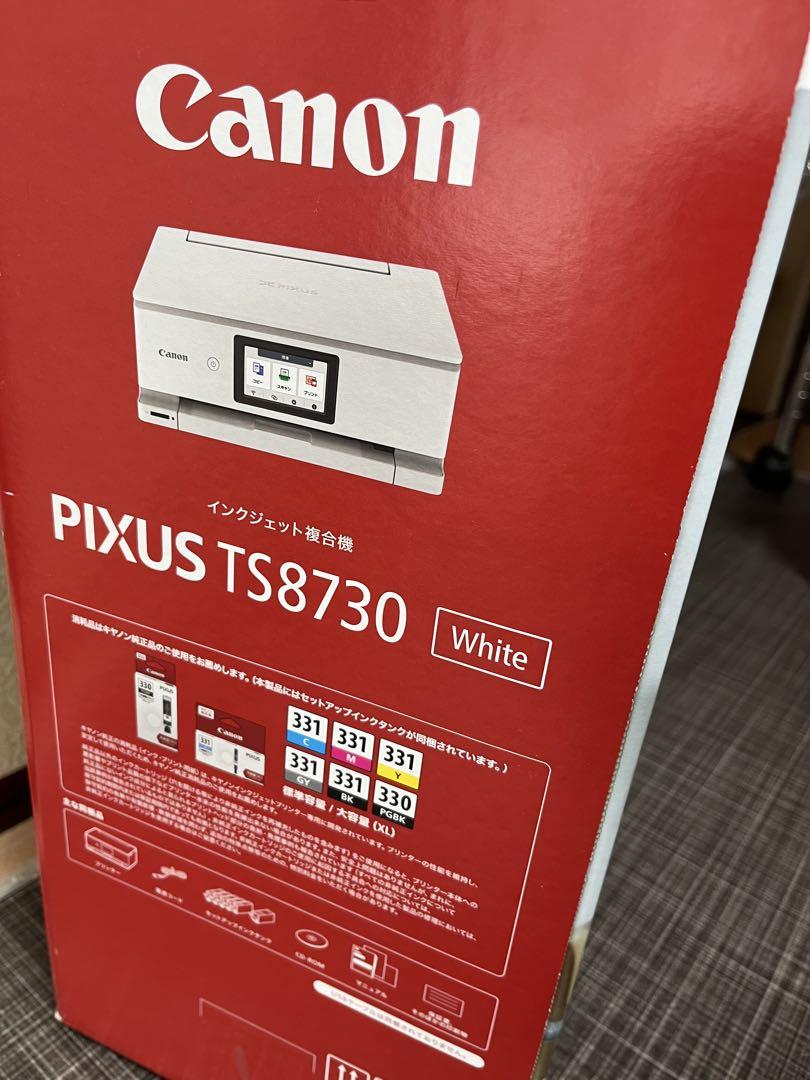 Canon PIXUS TS8730 ホワイト - メルカリ