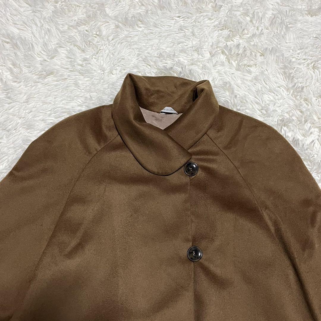 美品】PIACENZA ピアチェンツァ カシミヤ100% ステンカラーコート