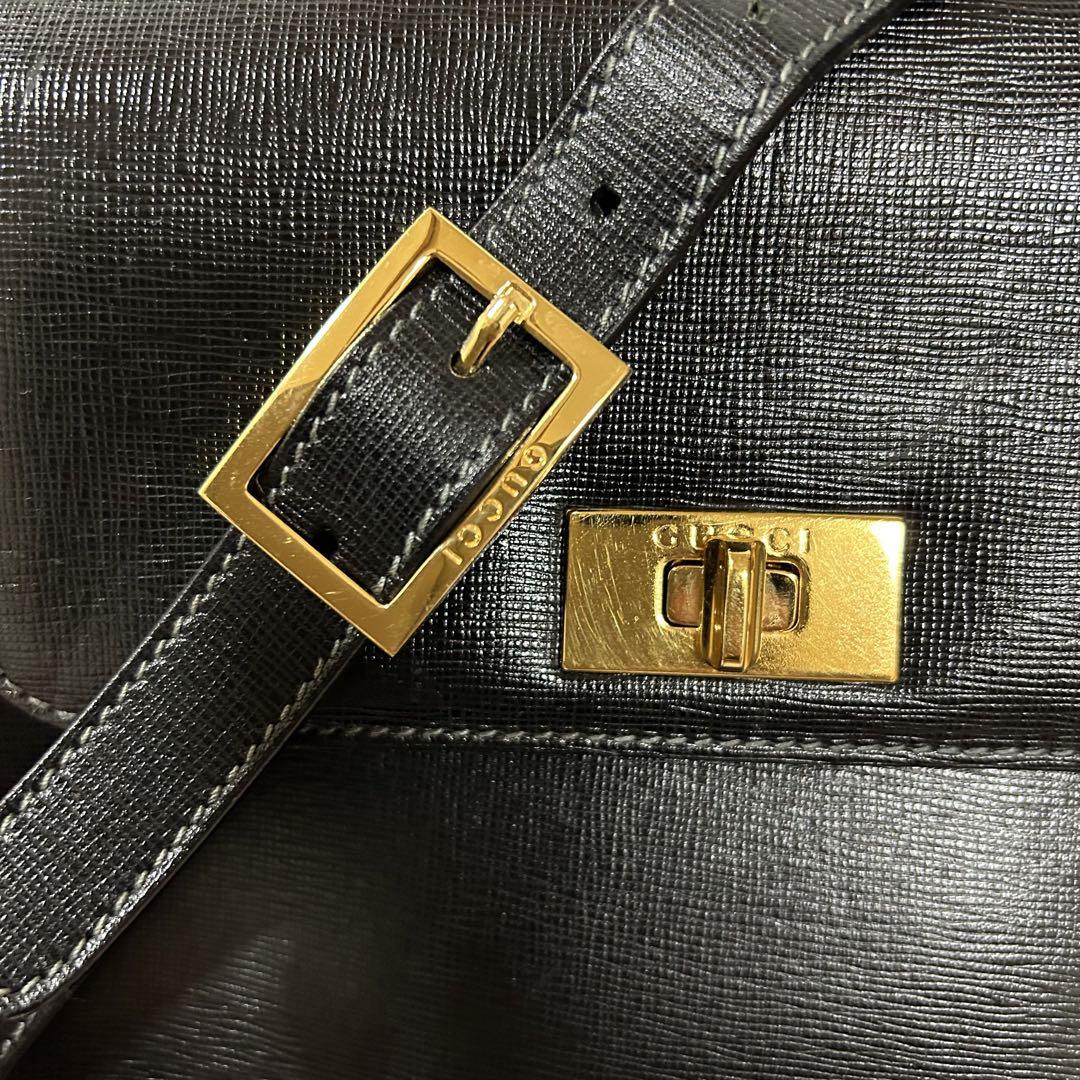 ☆GUCCI☆ オールドグッチ ショルダーバッグ 斜め掛け ヴィンテージ 画像13