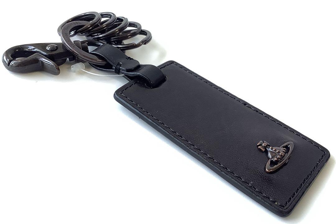 新品★ヴィヴィアンウエストウッド★コッパー キーホルダー キーリング★ブラック黒