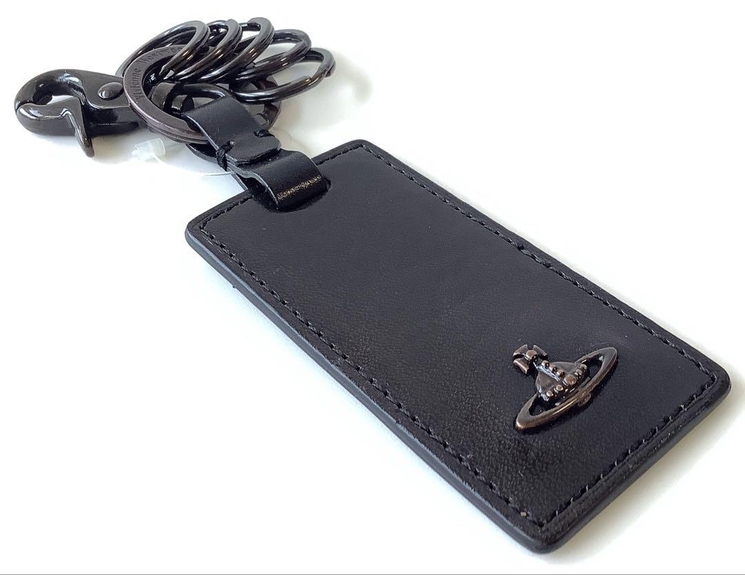 新品★ヴィヴィアンウエストウッド★コッパー キーホルダー キーリング★ブラック黒