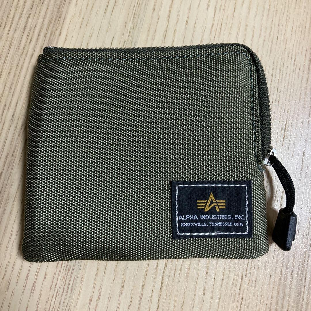 ALPHA INDUSTRIES コインケース オリーブグリーン - メルカリ