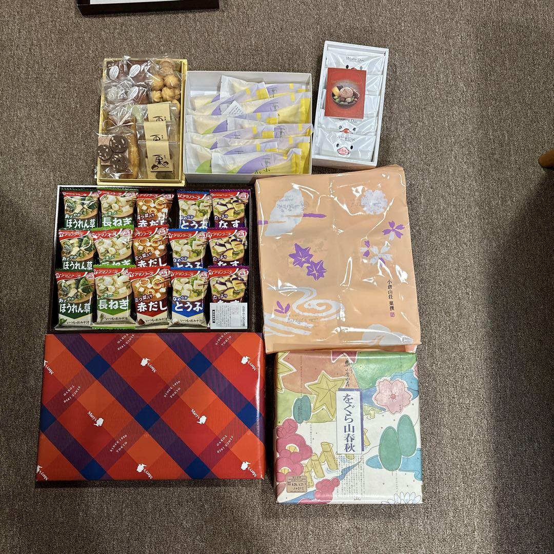 和菓子　洋菓子などセット