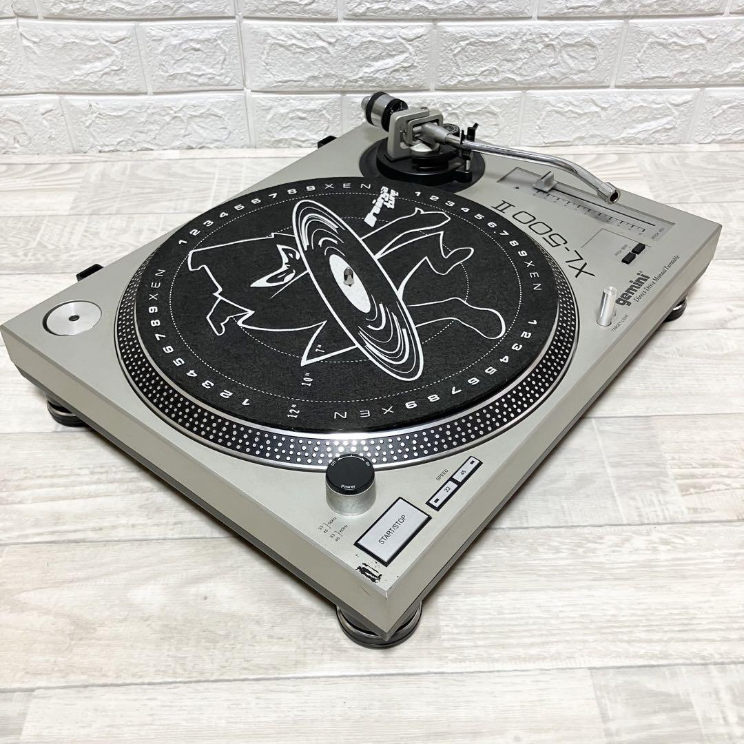Gemini ターンテーブル XL-500II レコードプレーヤー ジェミニ Gemini ターンテーブル XL-500II レコードプレーヤー ジェミニ