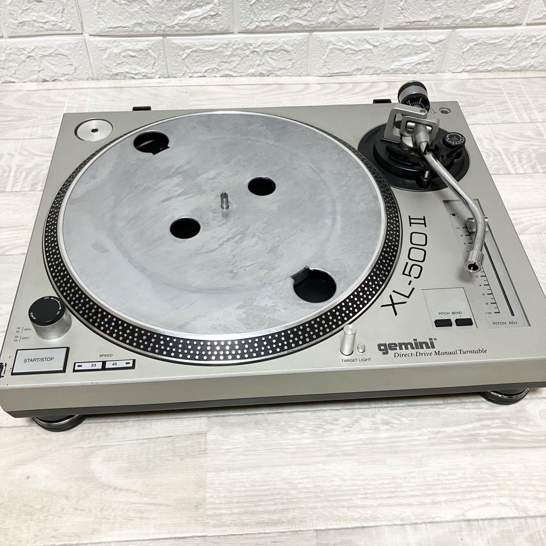 一部予約販売】 Gemini XL-500Ⅱ ターンテーブル レコード DJ