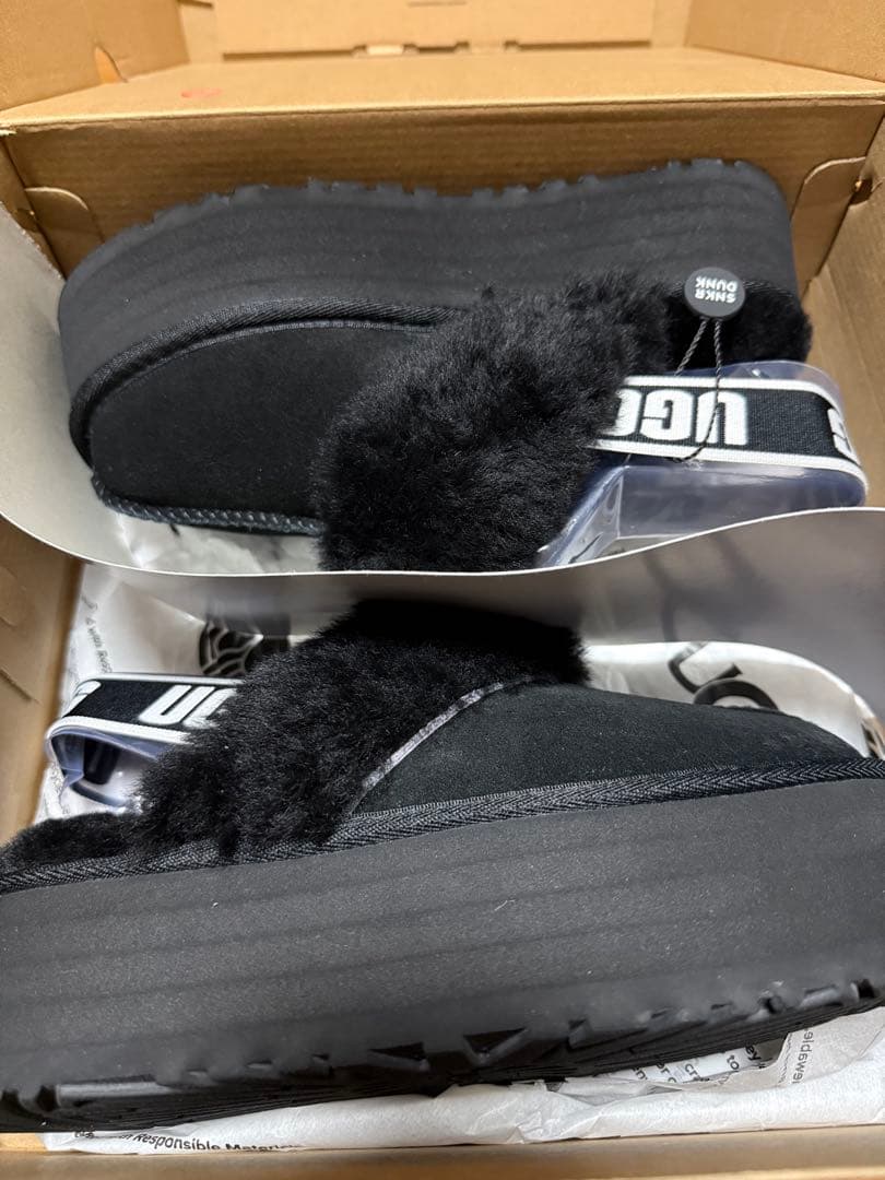 UGG ファンケット BLACK