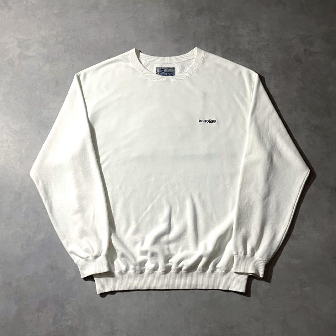 90s KENZO jeans sweatshirt 北斎タグ archive
