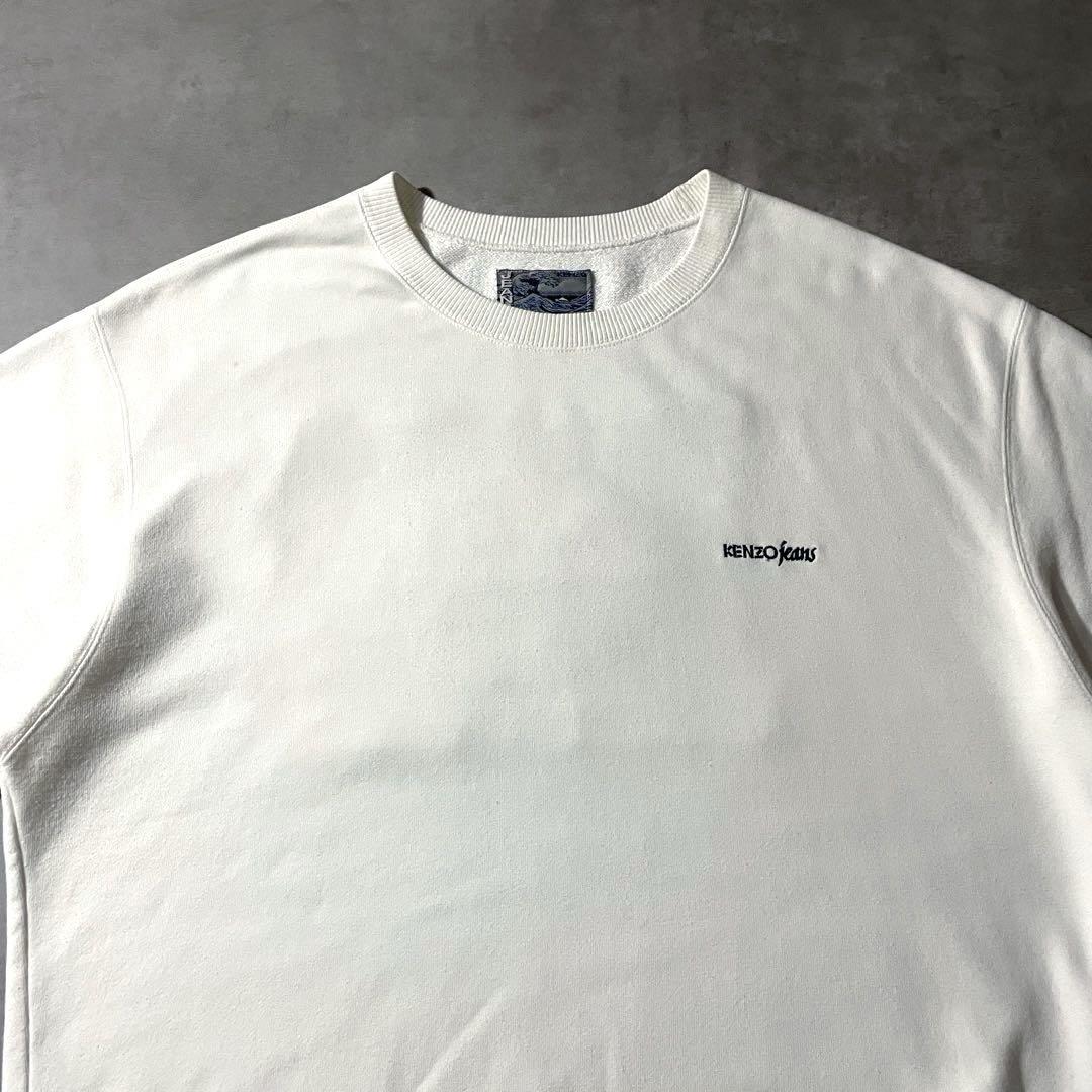 90s KENZO jeans sweatshirt 北斎タグ archive