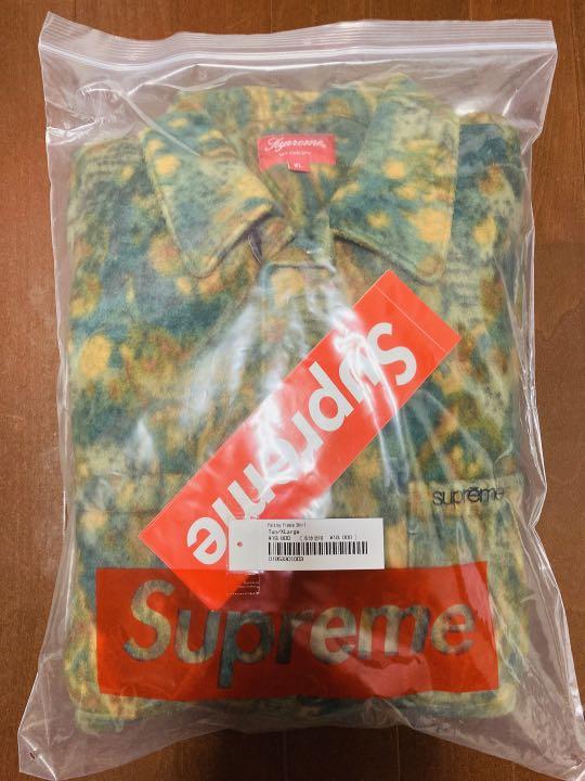 新品高品質 supreme 21FW Paisley Fleece shirt XL TAN AjFuk-m50821189660 在庫あ得価