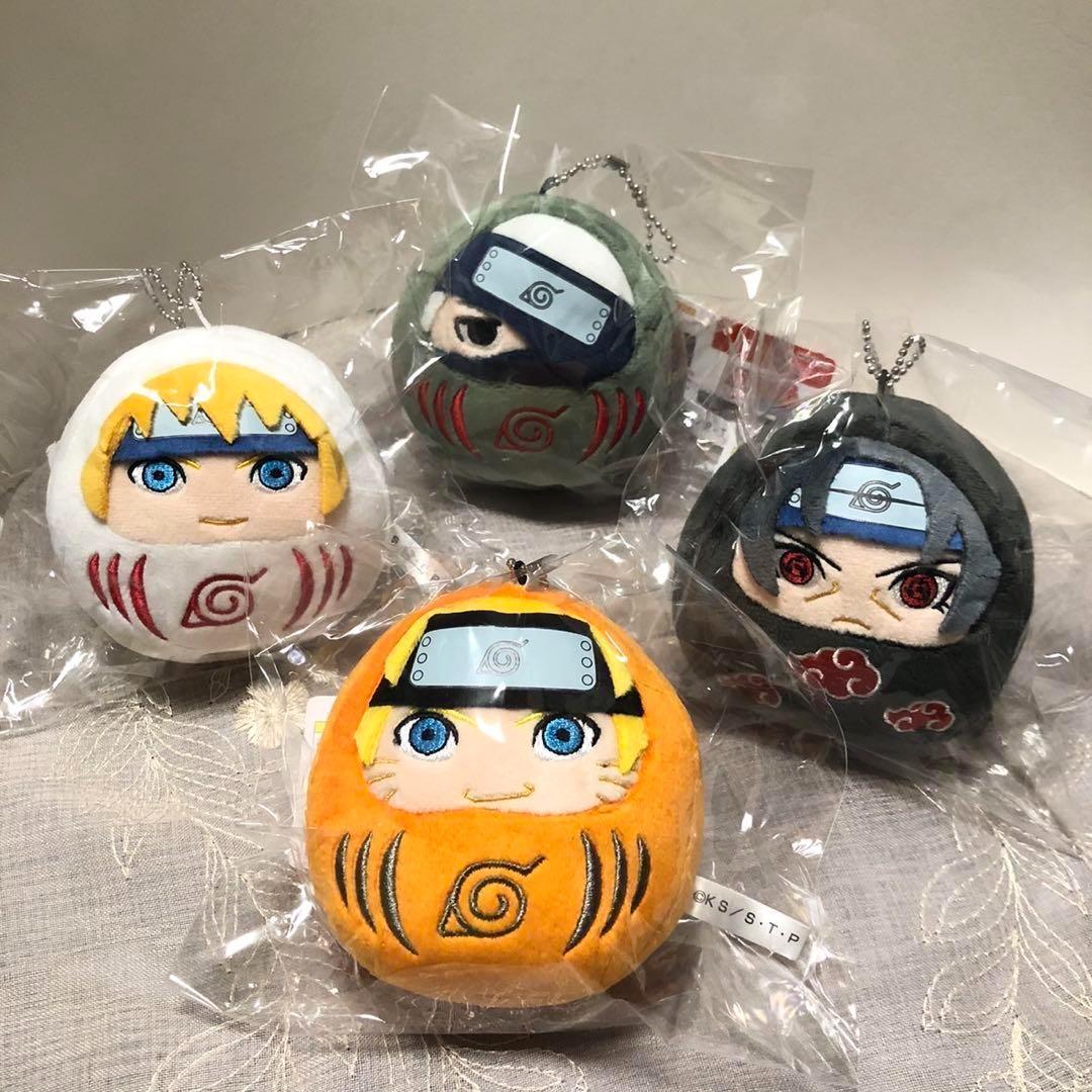 NARUTO ころころだるま ますこっと ナルト ミナト イタチ カカシ 新品
