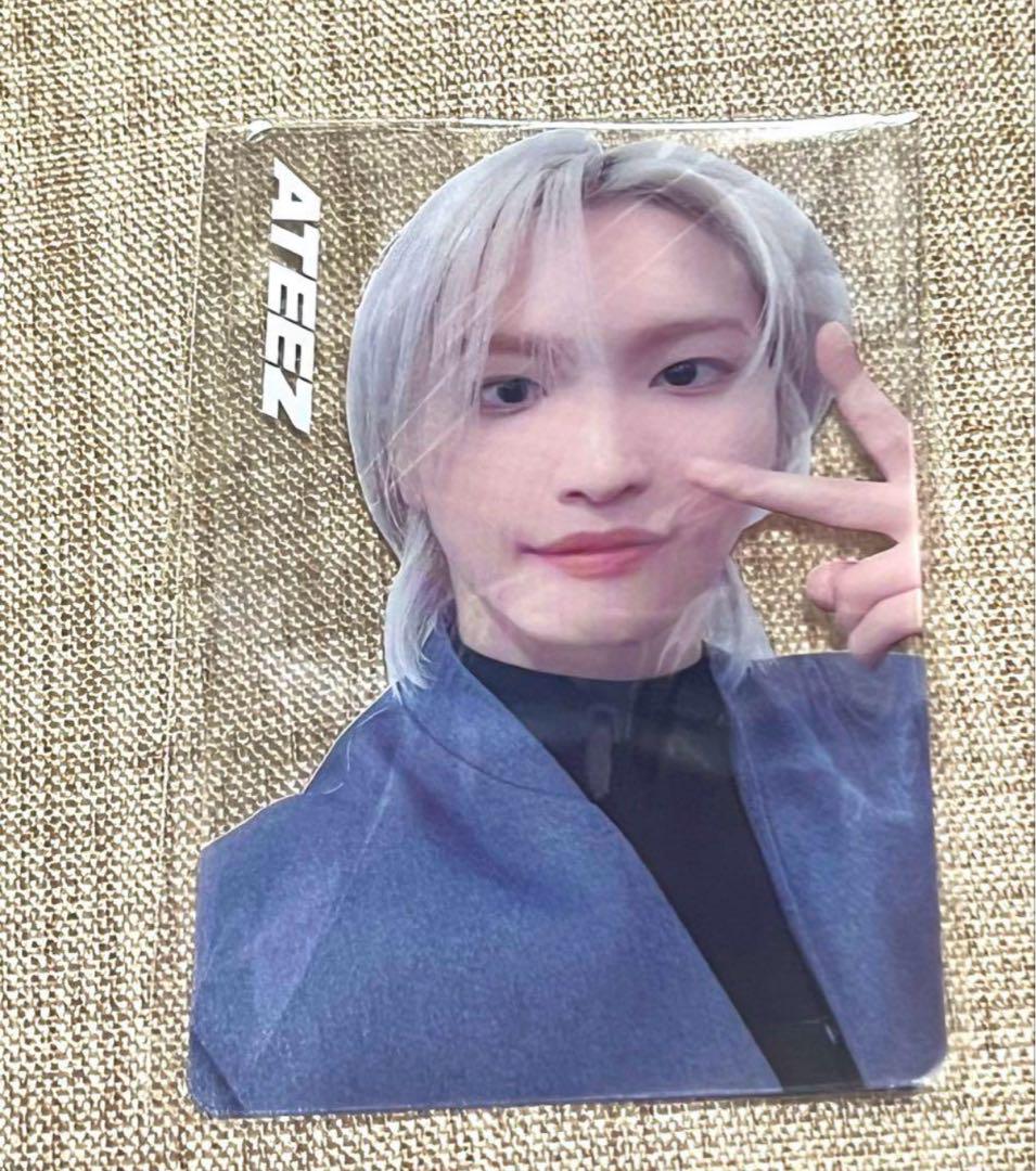 ATEEZ ソンファ SEONGHWA 성화 公式グッズ クリアトレカ アチズ
