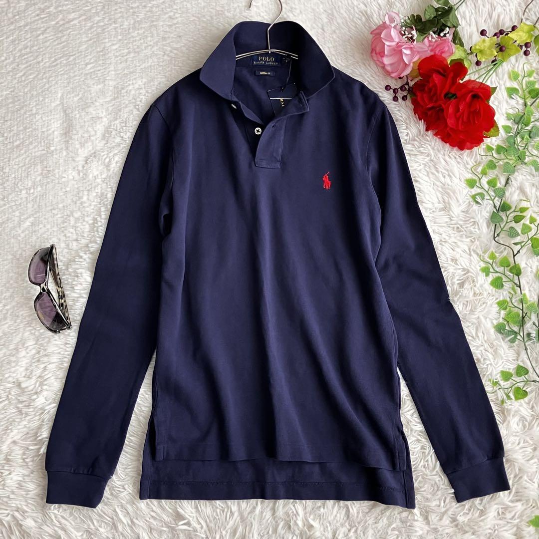 POLO RALPHLAUREN★長袖 ポロシャツ ポニー 現行【未使用タグ付】