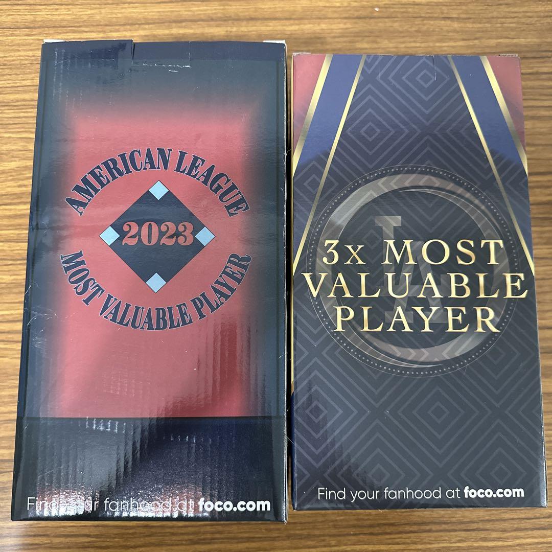 大谷翔平 2023 MVP&2024 MVP ボブルヘッドセット
