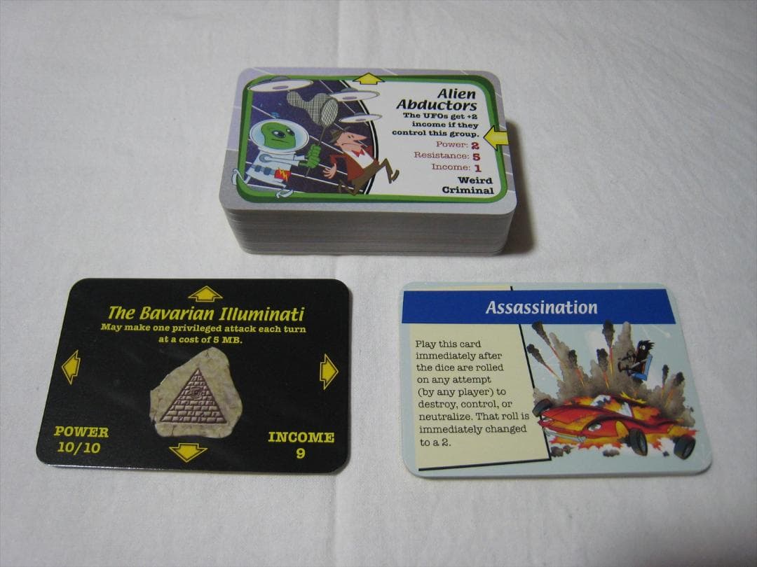 メルカリ カードゲーム Illuminati イルミナティ 完品 美品 おもちゃ ホビー グッズ 5 980 中古や未使用のフリマ