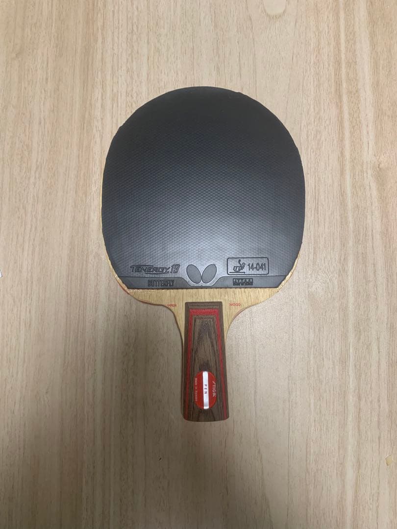 感謝の声続々!卓球ラケット 中国式CS クリッパーウッド テナジー05
