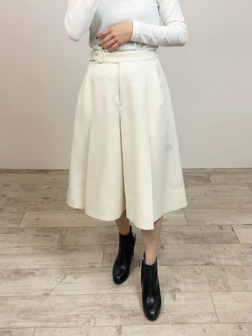 MUVEIL WORK キュロット ホワイト