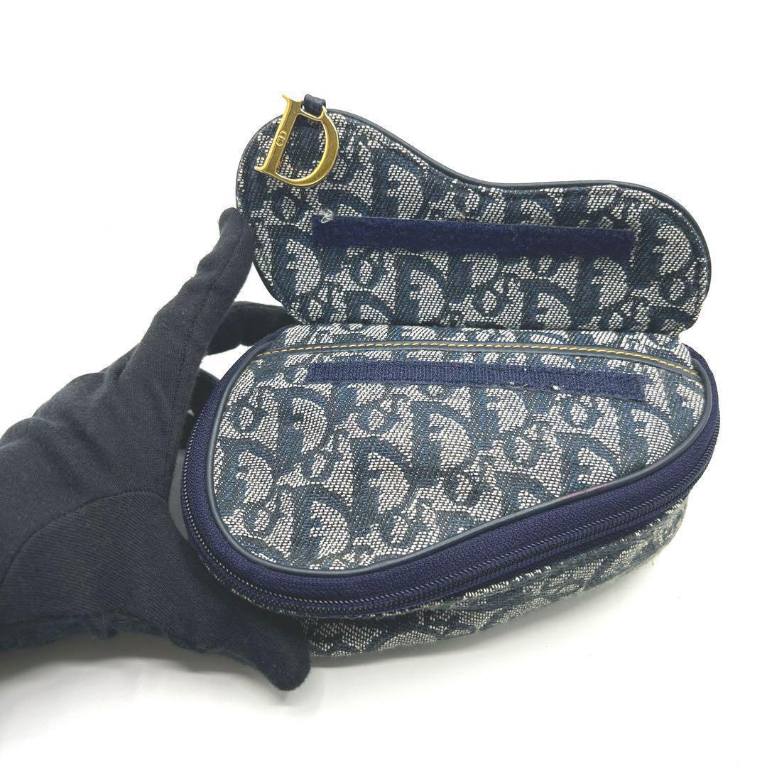 Christian Dior クリスチャンディオール トロッター サドルポーチ