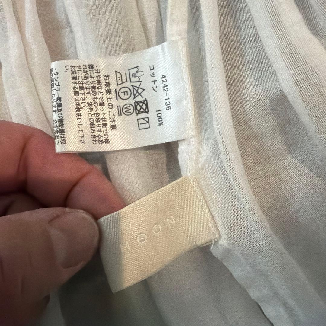 マリリンムーンmarilynmoon プリーツブラウス マリリンムーンmarilynmoon プリーツブラウス