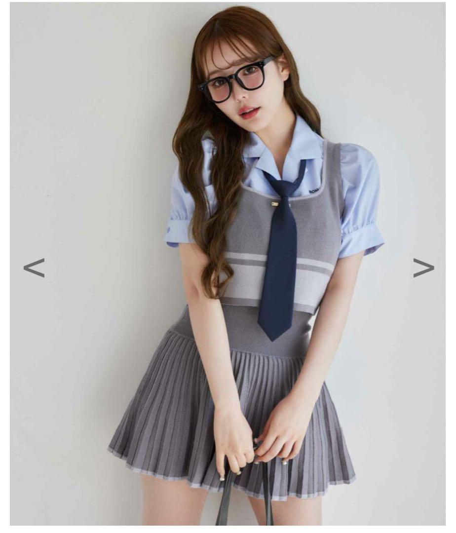 新品！NICECLAUPベストニットセットアップ