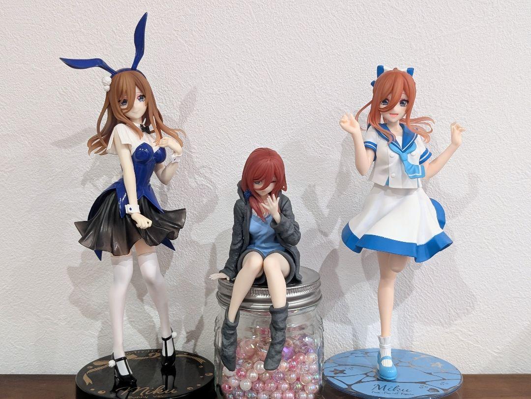 中野三玖 フィギュアまとめ売り まとめ売り】 中野三玖 開封済フィギュア 3点セット - メルカリ
