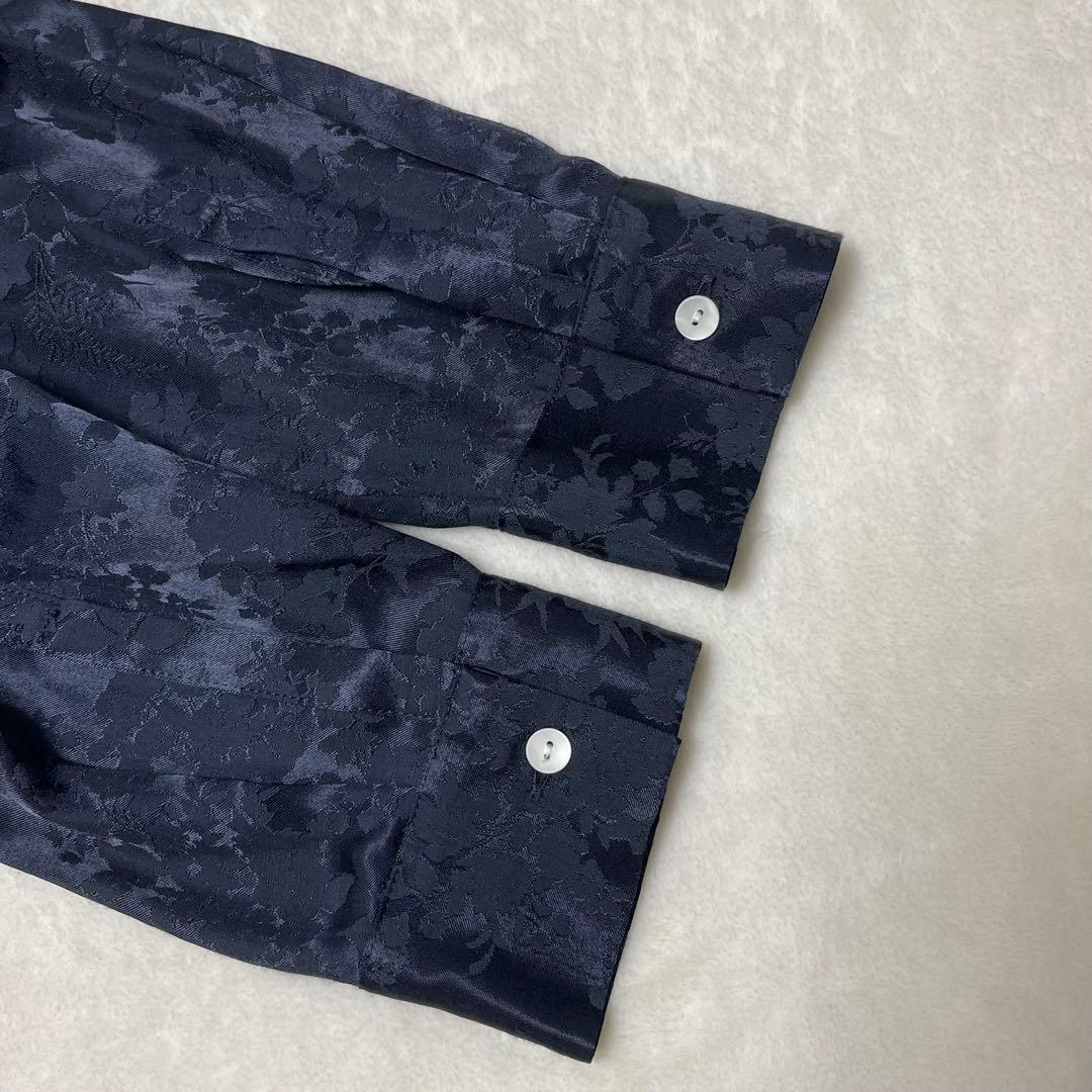 極美品 Demi-Luxe BEAMS ジャカード バックリボン ブラウス