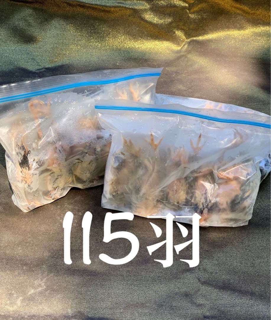 冷凍うずら 115羽新品、♥
