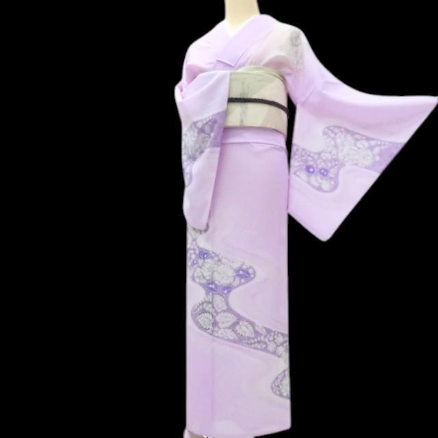 Y3146◆美品 洗える夏着物 絽 辻が花 訪問着 Y3146◇美品 洗える夏着物 絽 辻が花 訪問着 - メルカリ