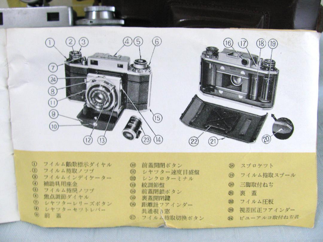 ☆アルコ ARCO35 J ビューファインダー50mmf3.5レンズフード