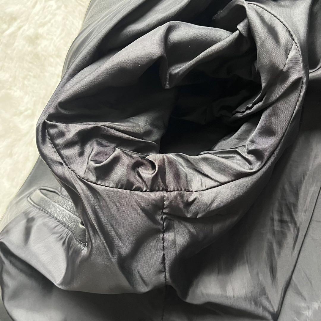 【極美品✨】RattleTrap 羊革　シングルライダースジャケット