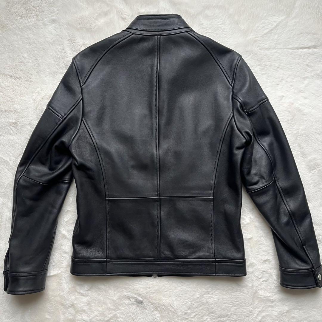 【極美品✨】RattleTrap 羊革　シングルライダースジャケット