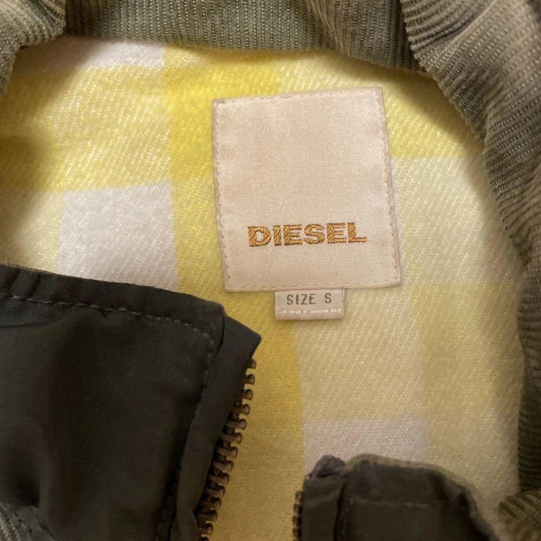 DIESEL オリーブグリーン ベスト SM・DIESEL WWW_HOMU-JOURNEY_COM