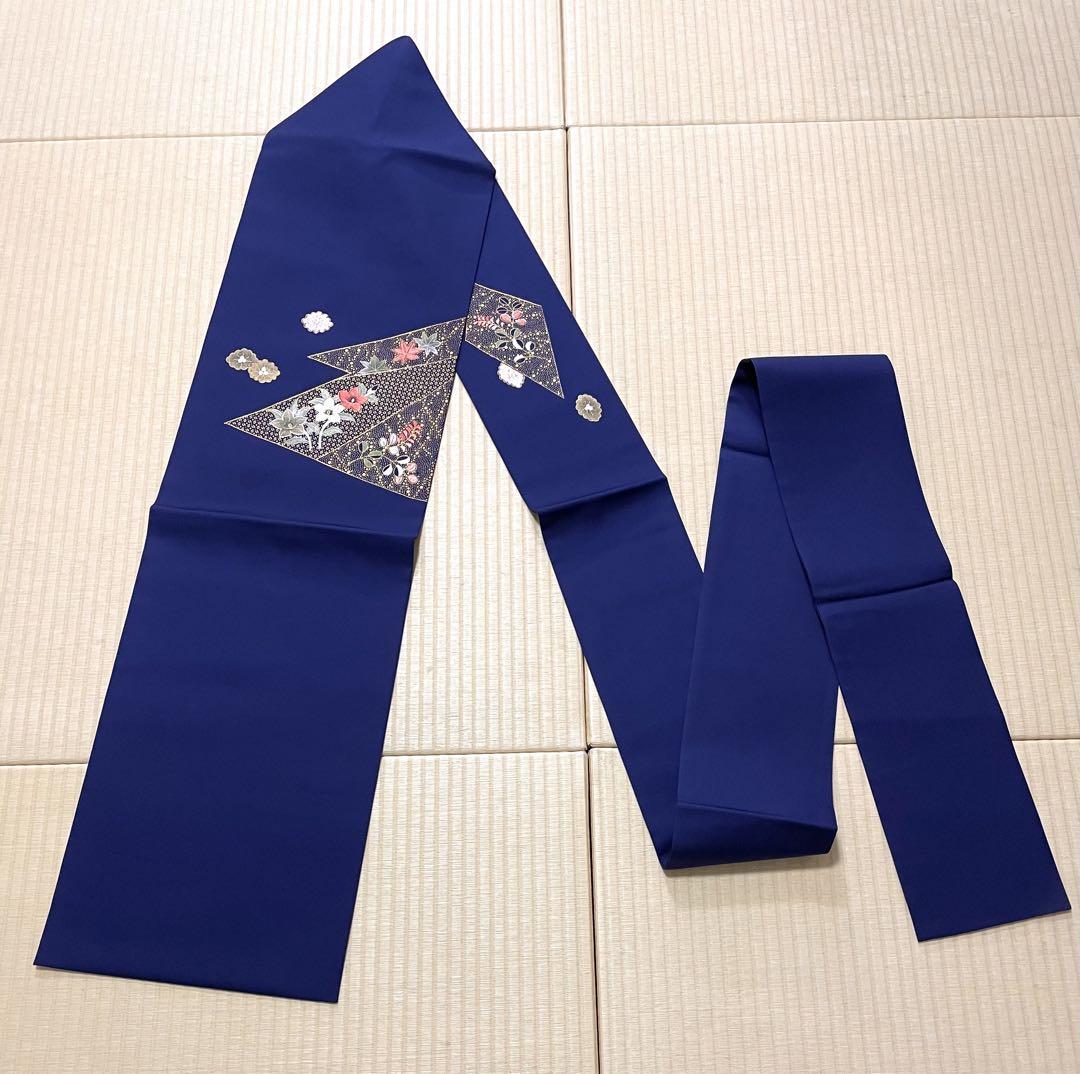 金駒刺繍 塩瀬