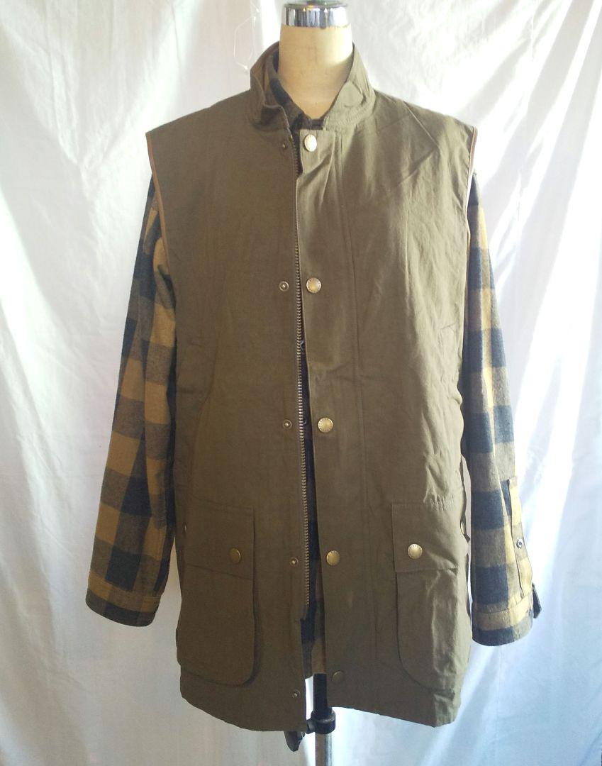 人気が高い 新品タグ付【BARBOUR】framework VEST 別注OVERSIZED トップス