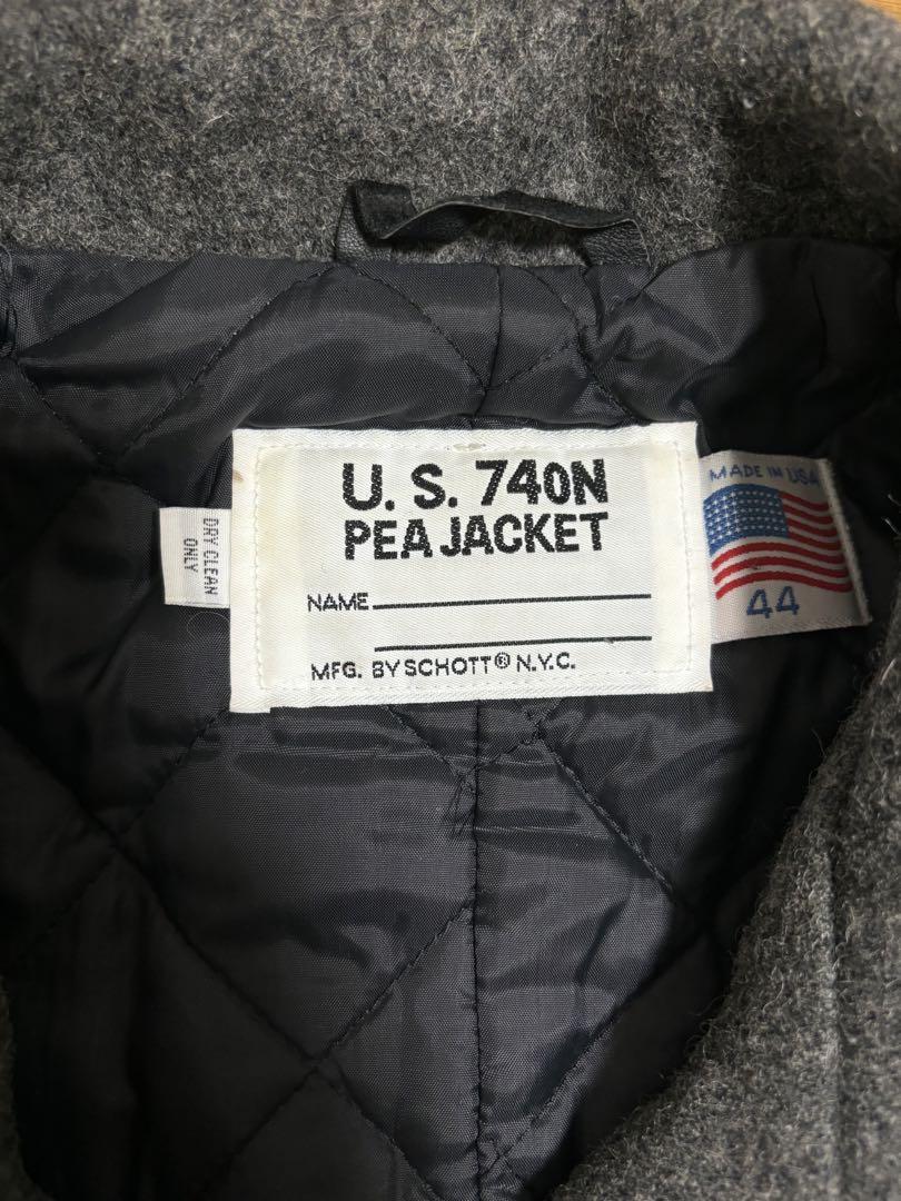 ジャケット・アウター SCHOTT U.S. 740N PEA JACKET made in USA